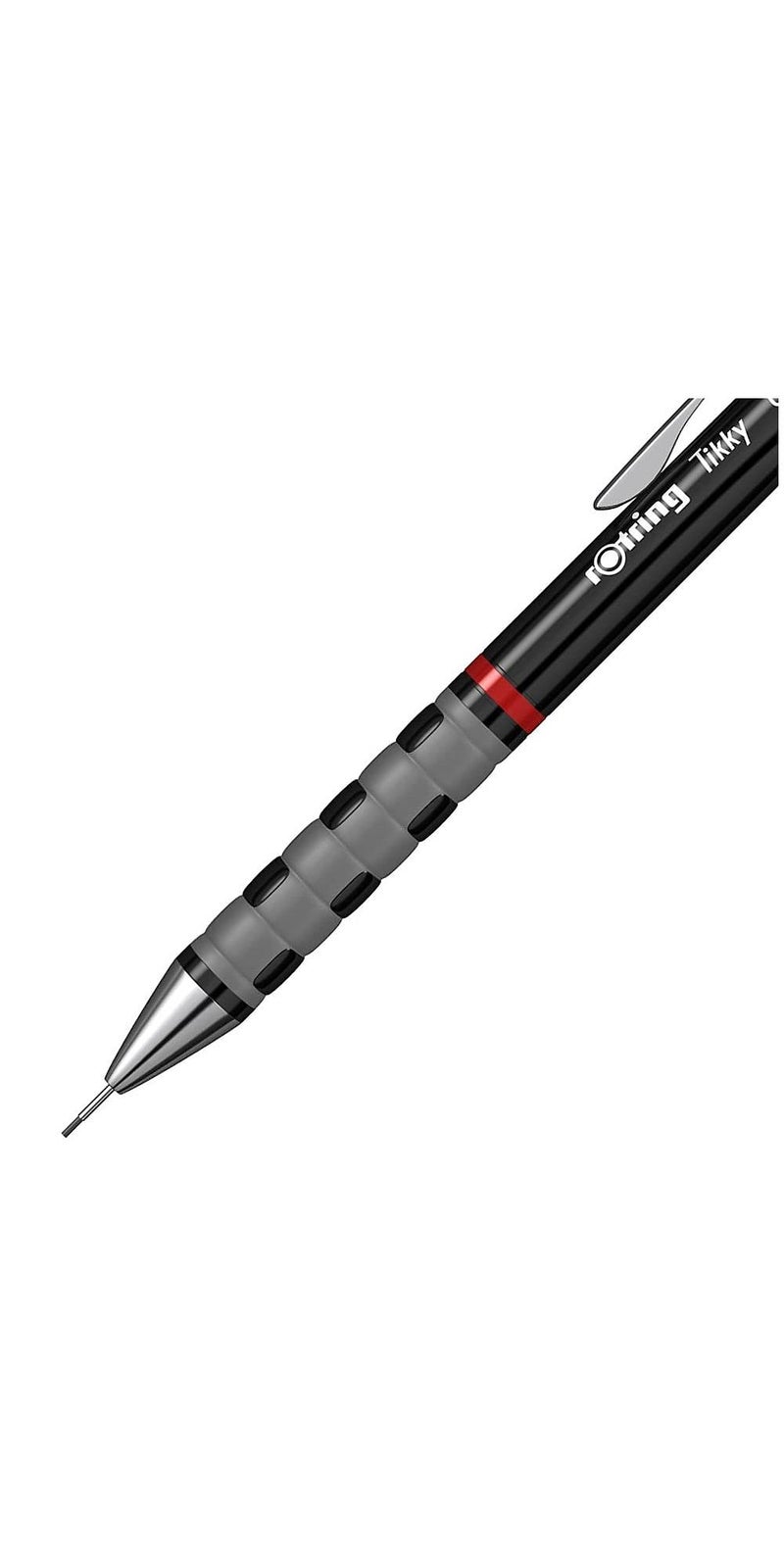 Rotring قلم رصاص ميكانيكي روتراينج تيكي، أسود، 0.5 مم (S0770550) - Image 3